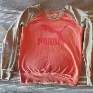 Puma crew neck sweatshirt